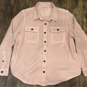 L.L. Bean jacket over shirt